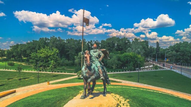 Спортивні майданчики в парку «Муромець»