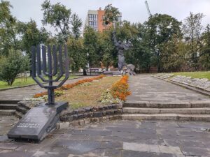 Пам’ятник жертвам єврейського гетто